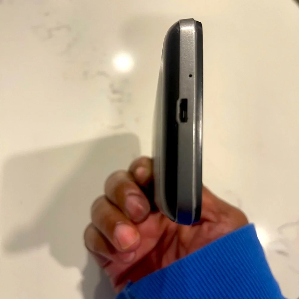 TracFone wireless, android black and silver